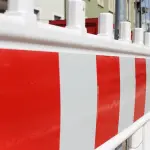 Via dell’Isola Farnese: rilievi e reti chiodate per mettere in sicurezza il costone