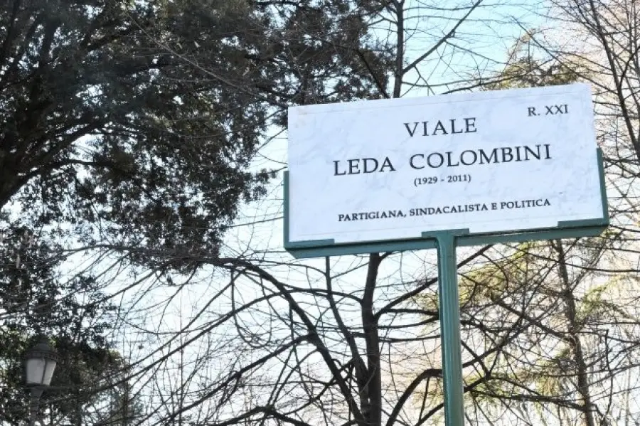 Un viale del Parco della Resistenza intitolato a Leda Colombini
