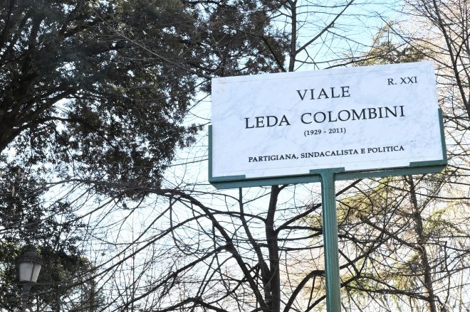 Un viale del Parco della Resistenza intitolato a Leda Colombini