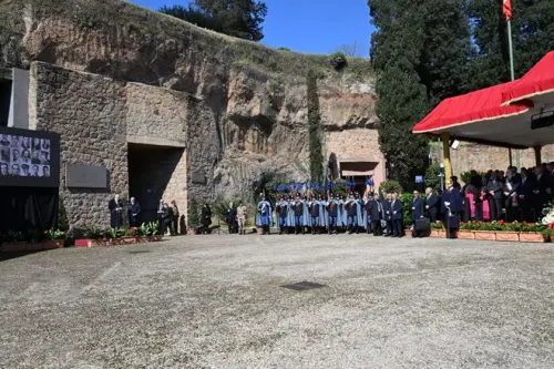 Fosse Ardeatine, Roma rinnova il dovere della memoria a 82 anni dalla strage