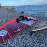 Plastic Soup Surfer a Roma dopo 700 km su tavola riciclata